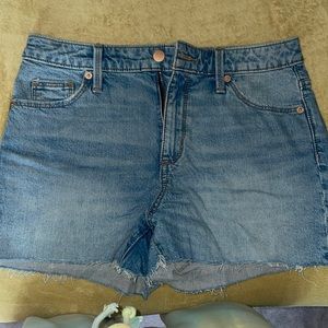 Universal Thread high rise jean shorts